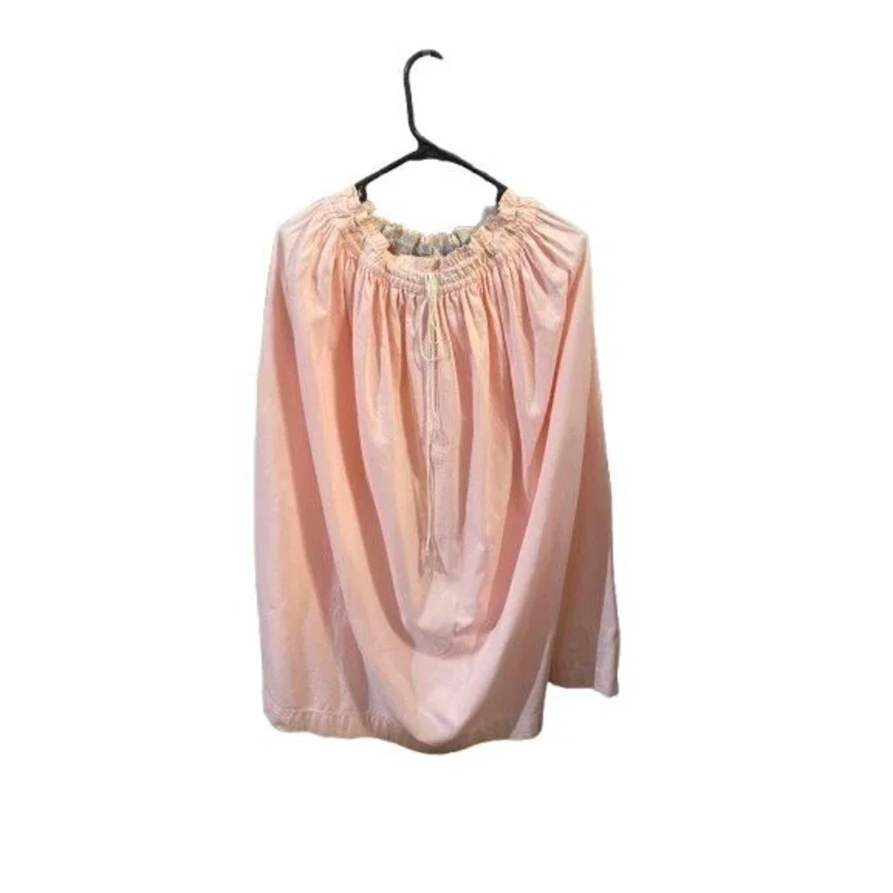 Womens California Sunwash Gene Ewing Bus Pink Boho Skirt Size Small